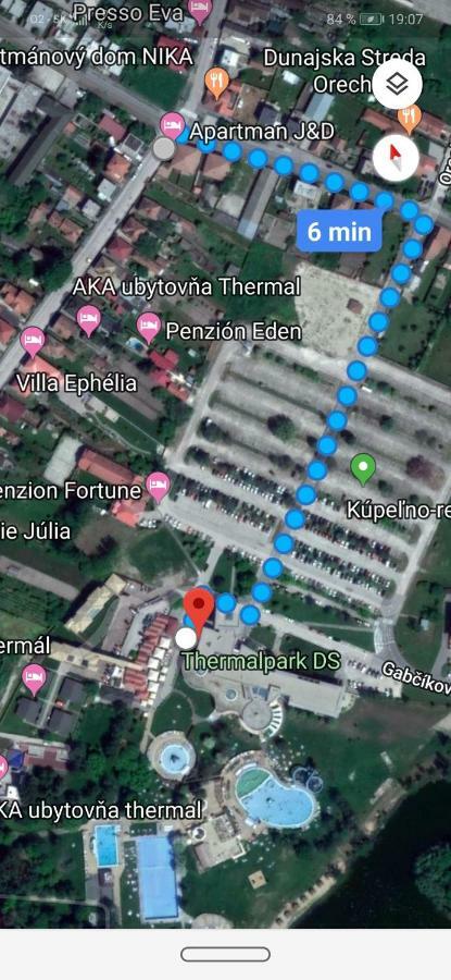 Apartment J&D Dunajská Streda Dış mekan fotoğraf